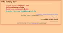 Desktop Screenshot of conference.indiaholidaymart.com